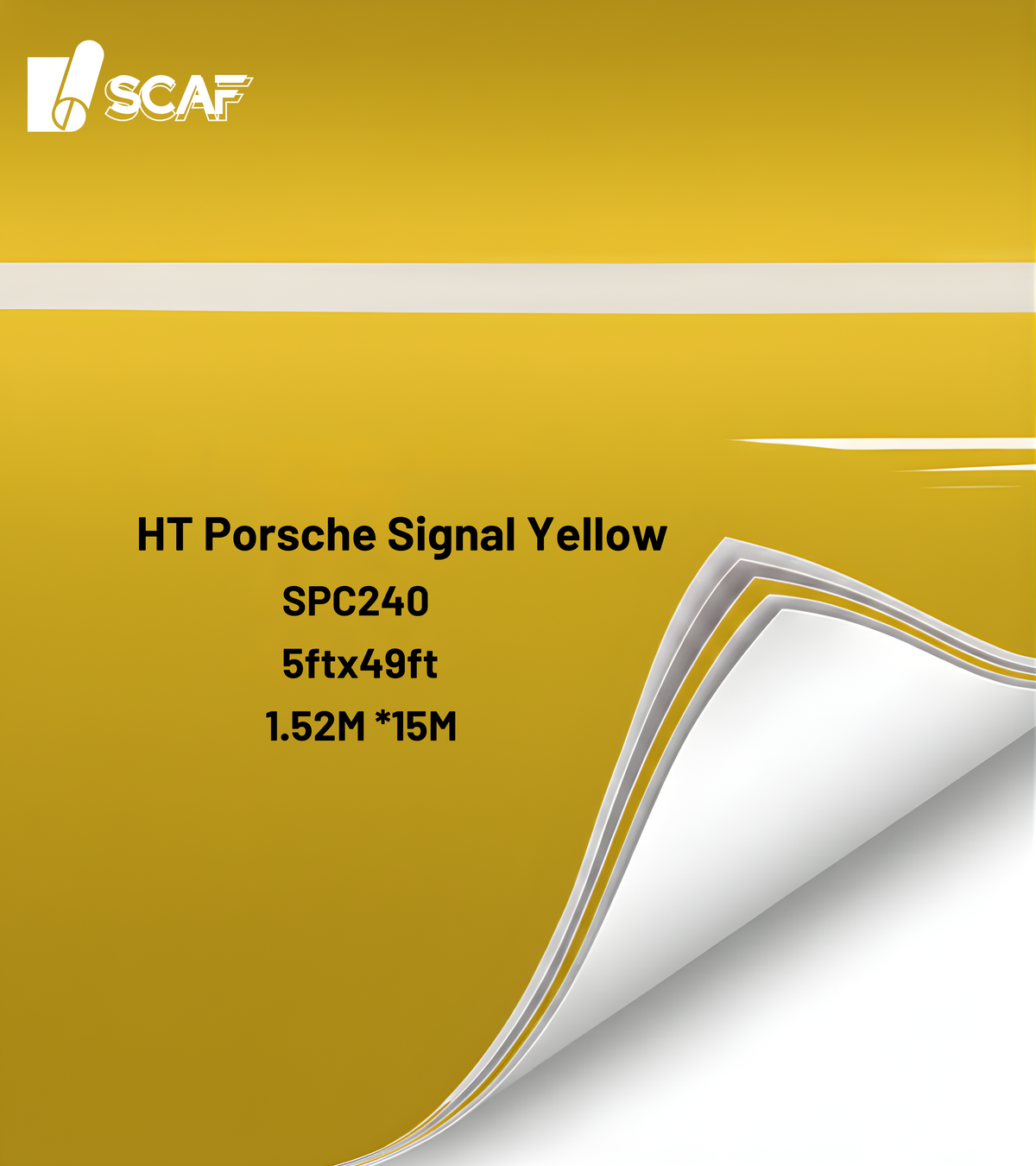 HT Porsche Signal Yellow SPC240