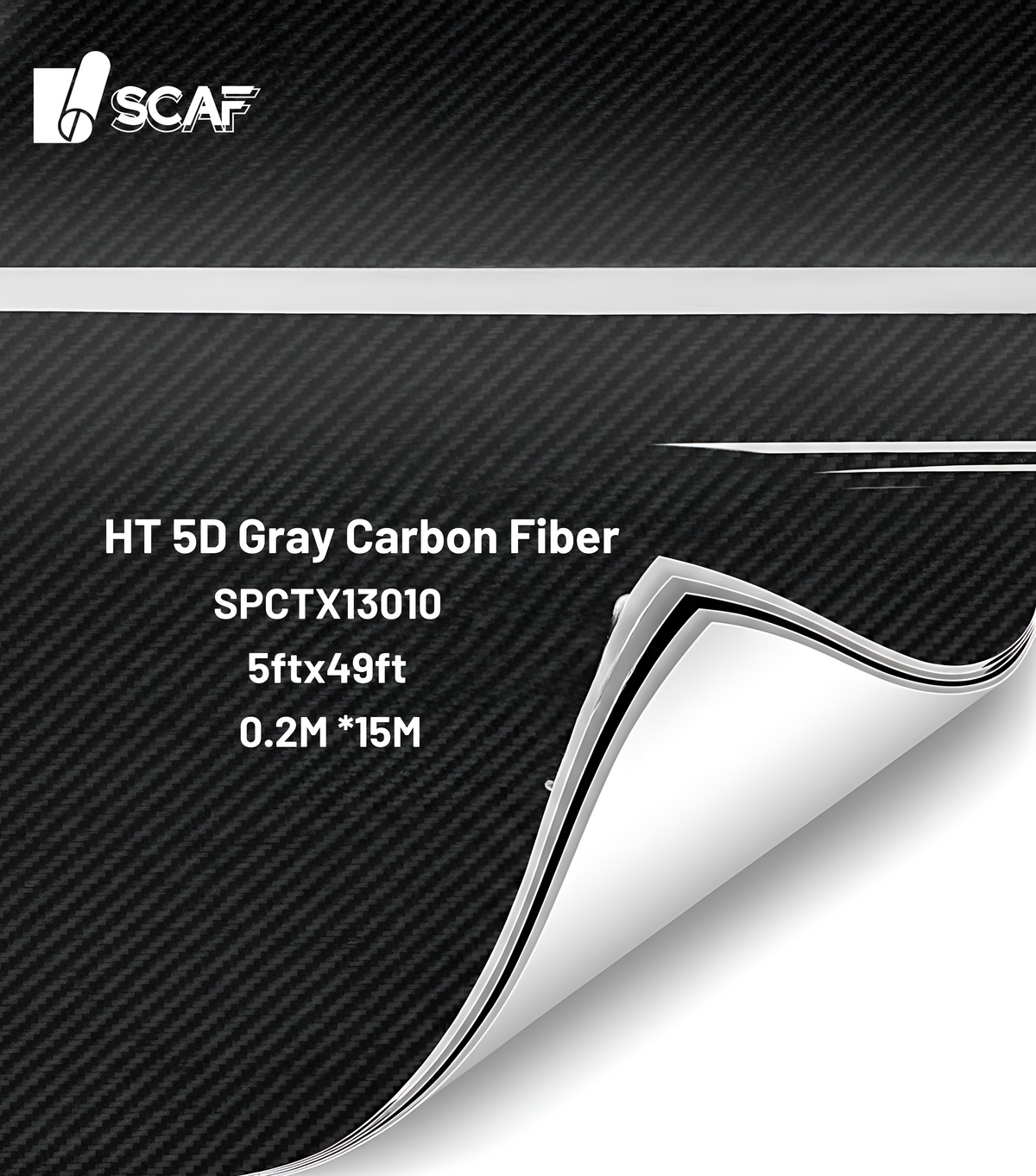 HT 5D Gray Carbon fiber SPCTX13010