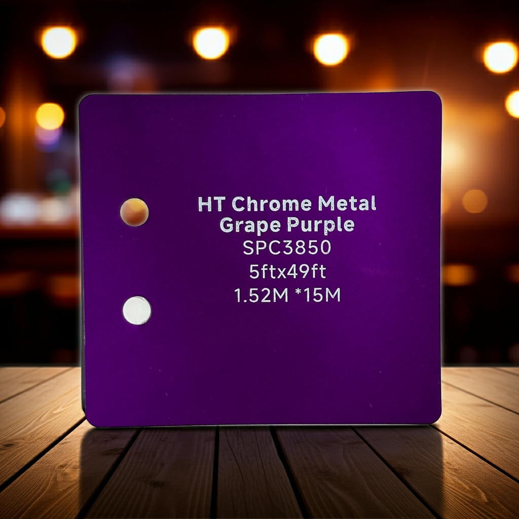 HT Matte Chrome Metal Grape Purple SPC3850